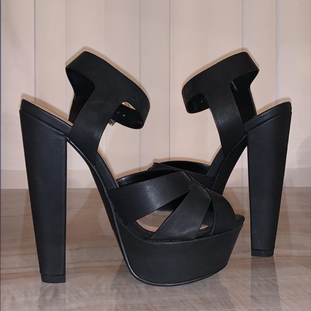 Black heels